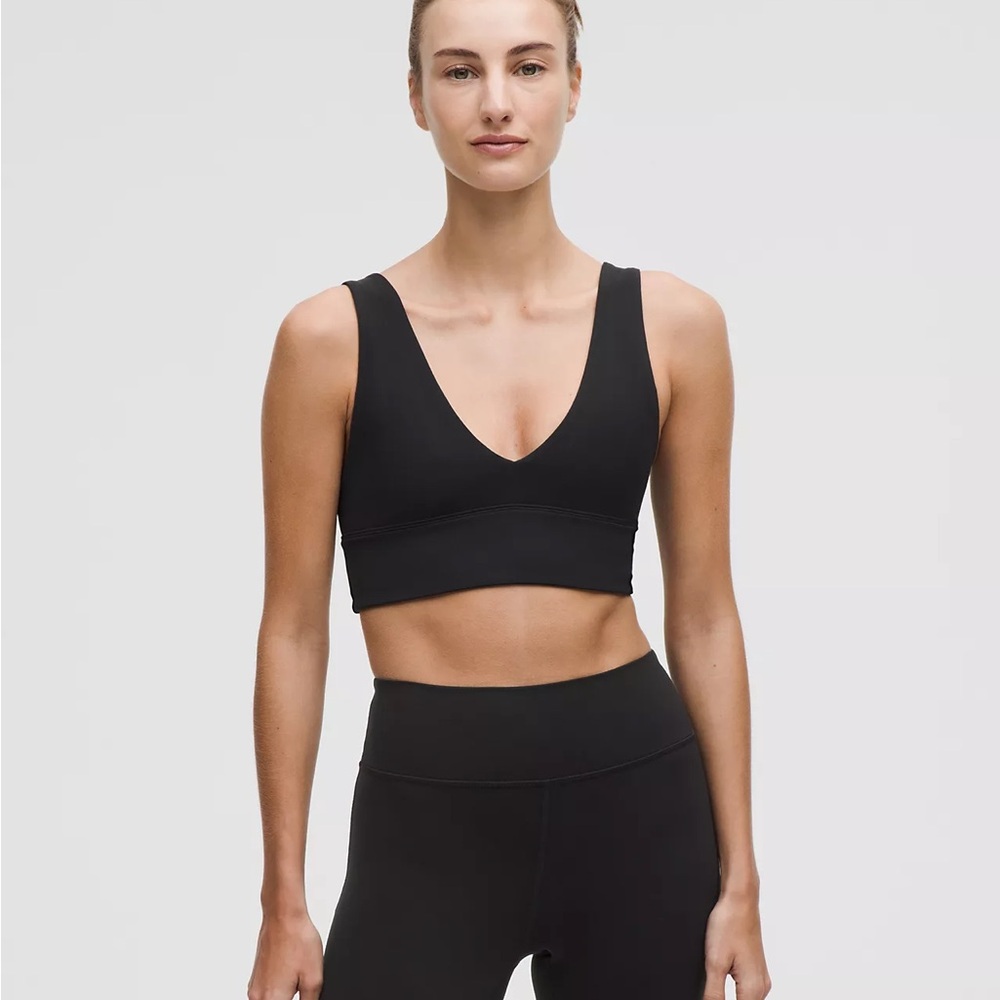 Lululemon Athletica Align Black V-Neck Bra
